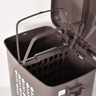 日本製 エコペダルペール 4分別 ゴミ箱 ごみ箱 ダストボックス