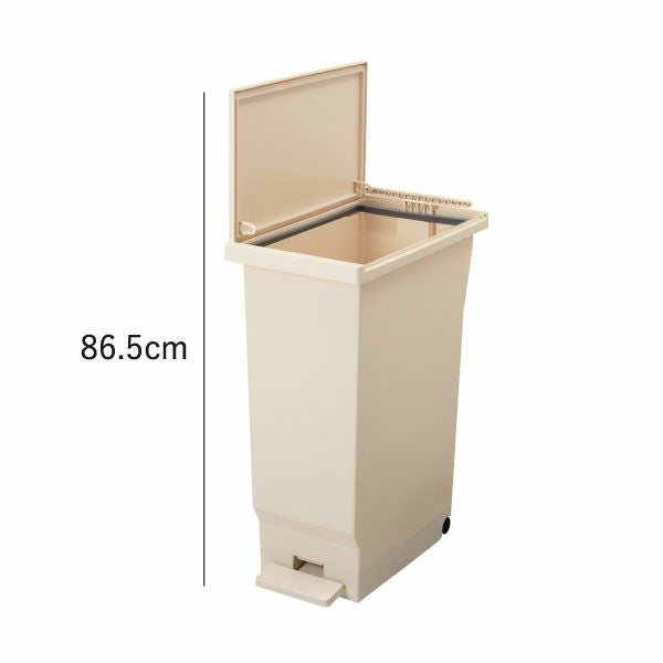 フタの開く向きを選べるパッキン付ぺダルペール 45L | インテリア雑貨・ゴミ箱