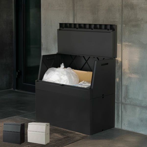 SOLOW ソロウ 出し入れがスムーズな屋外ストッカー 250L | インテリア雑貨・ゴミ箱