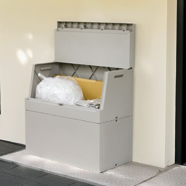 SOLOW ソロウ 出し入れがスムーズな屋外ストッカー 250L | インテリア雑貨・ゴミ箱