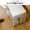 RISU リス 2分別フレームダストワゴン フタ付き | インテリア雑貨・ゴミ箱