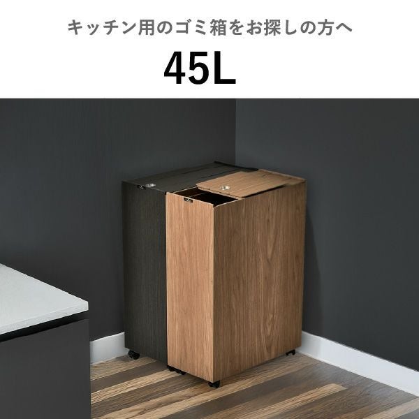 バスク キッチンペール 45L 2個セット  | インテリア雑貨・ゴミ箱