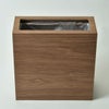 バスク ダストBOX スリム L角 8.5L 3個セット | インテリア雑貨・ゴミ箱