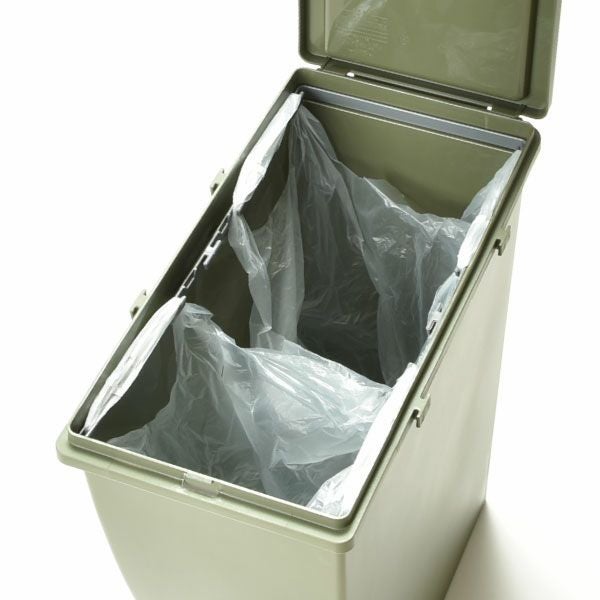 スリム ダストボックス 20L プッシュタイプ 2個セット | インテリア雑貨・ゴミ箱