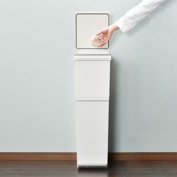 分別ペダル2段スリム 38L | インテリア雑貨・ゴミ箱