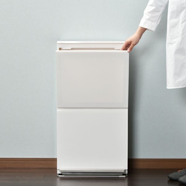 分別ペダル2段ワイド 40L | インテリア雑貨・ゴミ箱