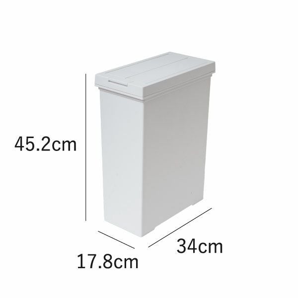 ASVEL アスベル 両開きダストボックス 20L | インテリア雑貨・ゴミ箱