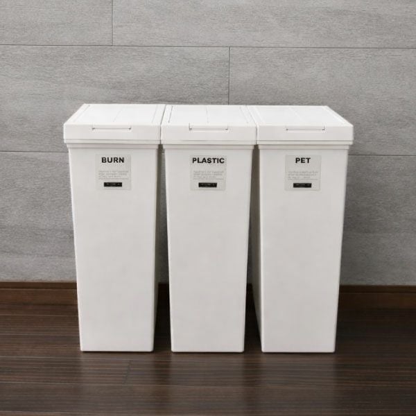 ASVEL アスベル 両開きダストボックス 20L 2個セット | インテリア雑貨・ゴミ箱