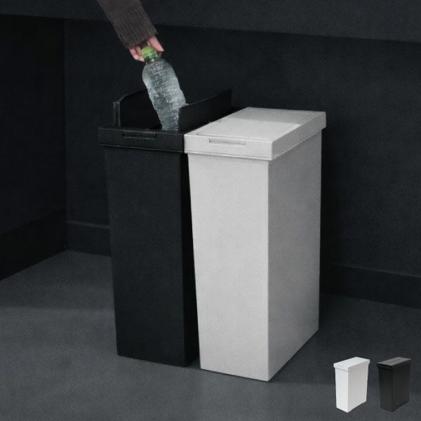 ASVEL アスベル 両開きダストボックス 20L 3個セット | インテリア雑貨・ゴミ箱