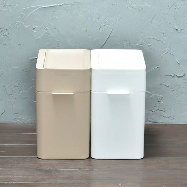 シールズ 密閉ダストボックス 9.5L 2個セット | インテリア雑貨・ゴミ箱