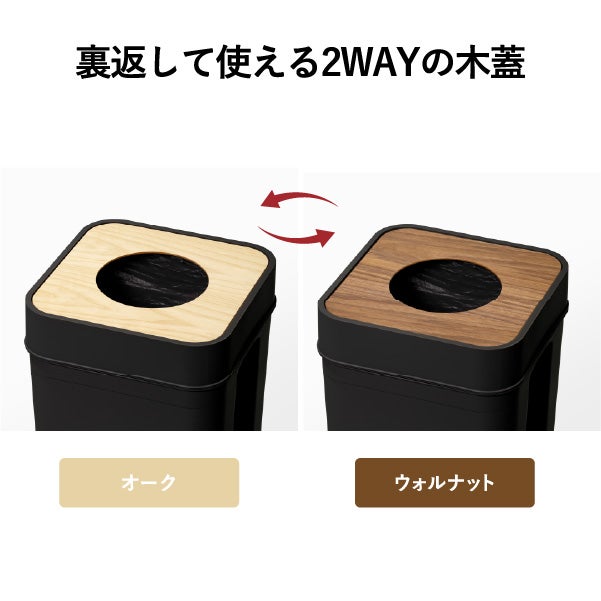 like-it ライクイット マルチパーパスビン 9.5L 2個セット | インテリア雑貨・ゴミ箱