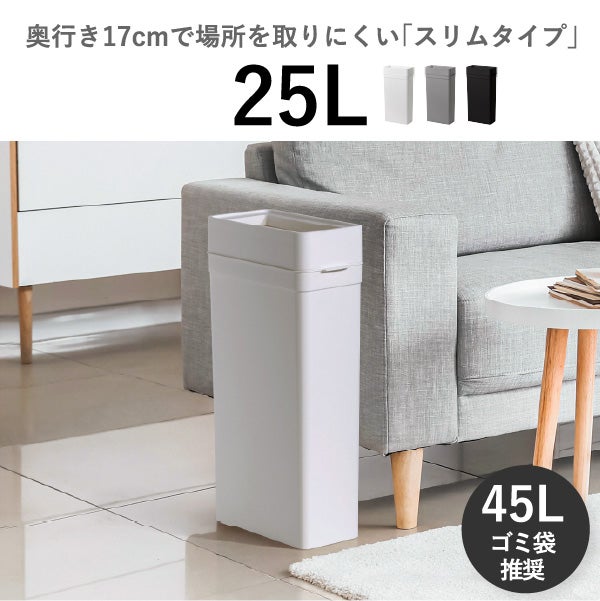 like-it ライクイット マルチパーパスビン 25L 2個セット | インテリア雑貨・ゴミ箱
