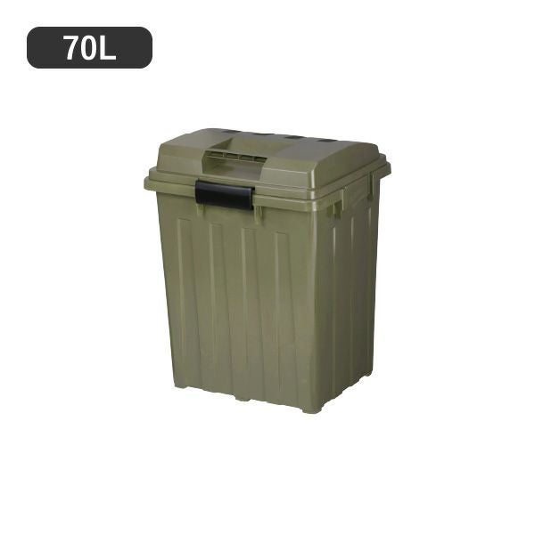 新輝合成 屋外用 連結できるゴミ箱 70L | インテリア雑貨・ゴミ箱