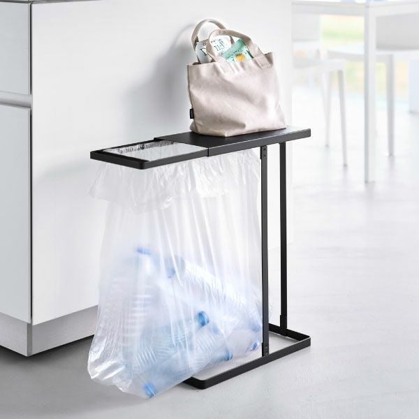 山崎実業 引き出す分別ゴミ袋ホルダー タワー スリム 45L tower | インテリア雑貨・タワーシリーズ・ゴミ箱
