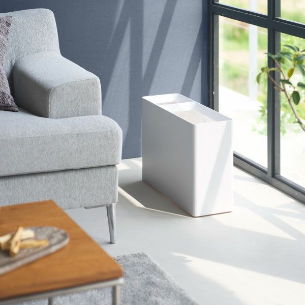 山崎実業 スーパー・コンビニ弁当がそのまま入る分別ダストボックス タワー tower | インテリア雑貨・タワーシリーズ・ゴミ箱