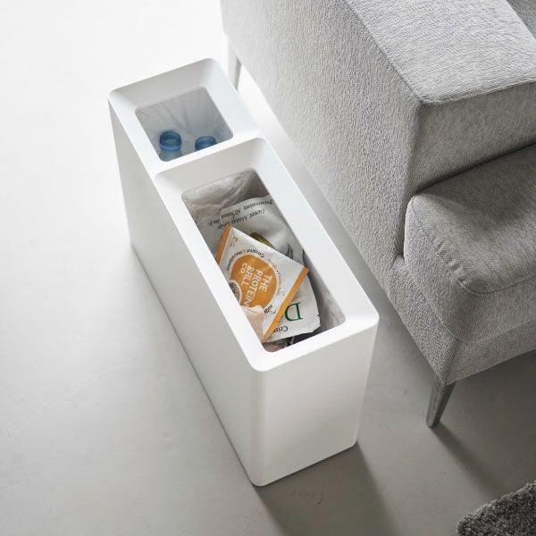 山崎実業 スーパー・コンビニ弁当がそのまま入る分別ダストボックス タワー tower | インテリア雑貨・タワーシリーズ・ゴミ箱