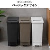 プッシュ&ペダル ダストボックス 30L | インテリア雑貨・ゴミ箱