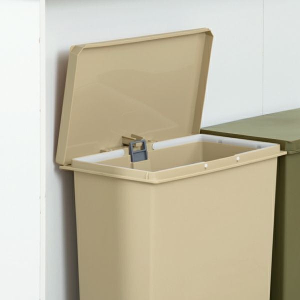 トンボ 棚下カウンターにも置けるペダルペール 35L | インテリア雑貨・ゴミ箱