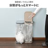  山崎実業 キャスター付き分別ゴミ袋ホルダー LUCE ルーチェ | インテリア雑貨・ゴミ箱