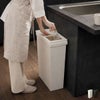 SOLOW ソロウ 隙間や通路で使えるダストボックス スライドオープン 40L 3個セット | インテリア雑貨・ゴミ箱