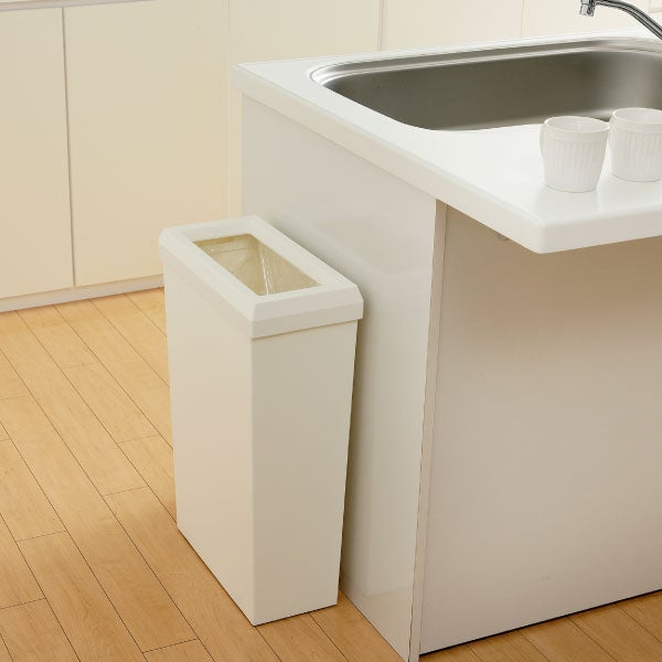SOLOW ソロウ 隙間や通路で使えるダストボックス フルオープン 40L 3個セット | インテリア雑貨・ゴミ箱