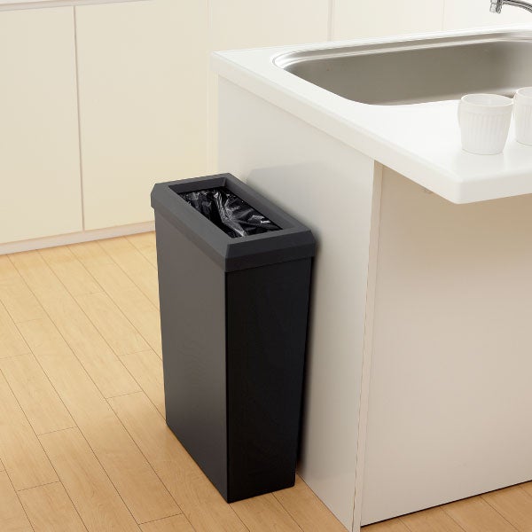 SOLOW ソロウ 隙間や通路で使えるダストボックス フルオープン 40L 2個セット | インテリア雑貨・ゴミ箱