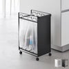 山崎実業 スリム目隠しダストワゴン タワー 45L tower | インテリア雑貨・タワーシリーズ・ゴミ箱
