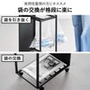 山崎実業 スリム目隠しダストワゴン タワー 45L tower | インテリア雑貨・タワーシリーズ・ゴミ箱