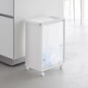 山崎実業 スリム目隠しダストワゴン タワー 45L tower | インテリア雑貨・タワーシリーズ・ゴミ箱