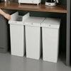 新輝合成 両開きスリムダストボックス 45L | インテリア雑貨・ゴミ箱