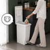 新輝合成 密閉ペダルダストボックス 30L 2個セット | インテリア雑貨・ゴミ箱