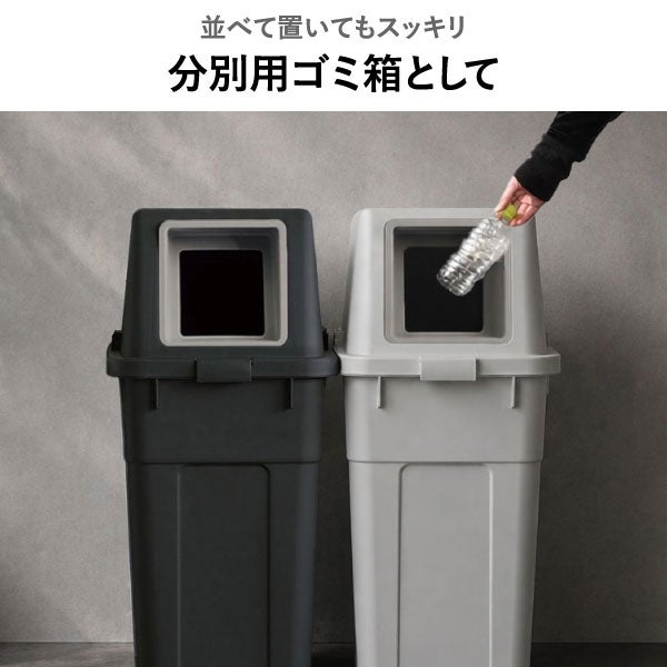 RISU リス ふた付き分別ゴミ箱 90L | インテリア雑貨・ゴミ箱