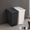 プッシュ&ペダル ダストボックス 30L 2個セット | インテリア雑貨・ゴミ箱