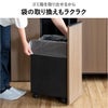 引き出し式キャスターゴミ箱 45L | ゴミ箱・インテリア雑貨